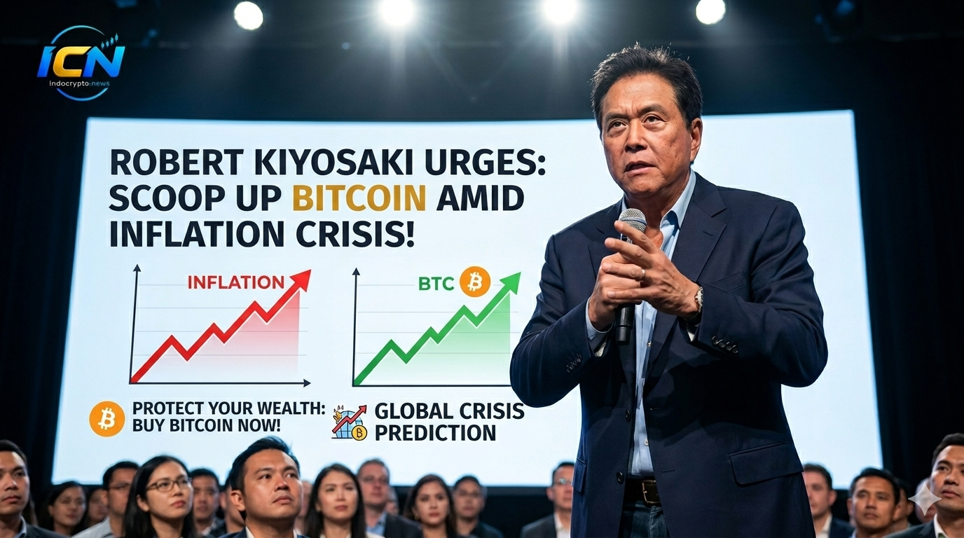 ROBERT KIYOSAKI DESAK BORONG BITCOIN DI TENGAH KRISIS INFLASI!