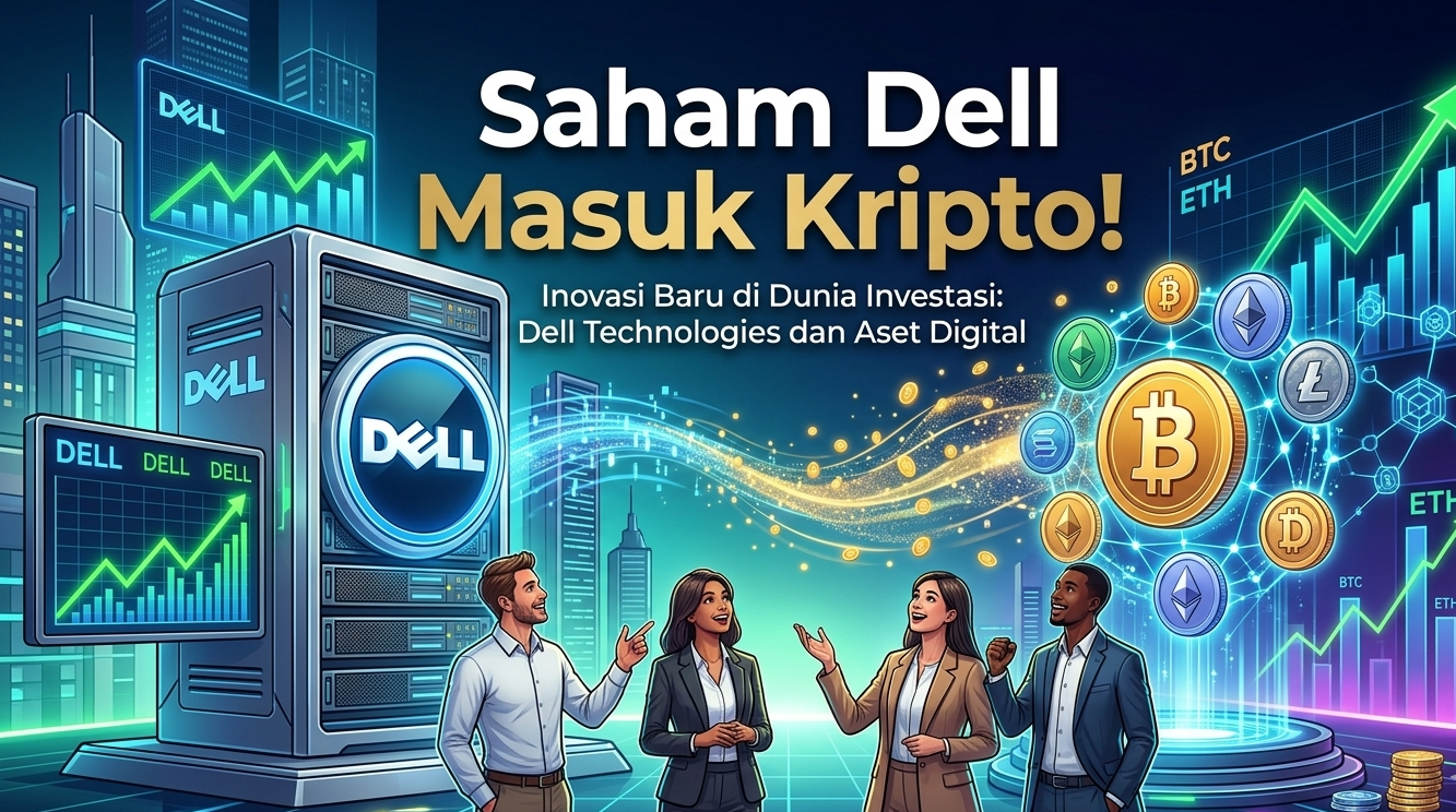 Harga token DELL crypto melesat di pasar derivatif CoinMarketCap